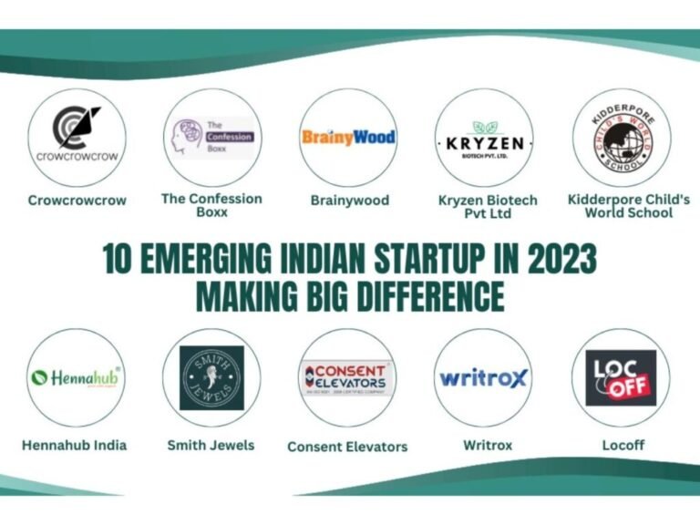 10 Emerging Indian Startups in 2023 making big difference