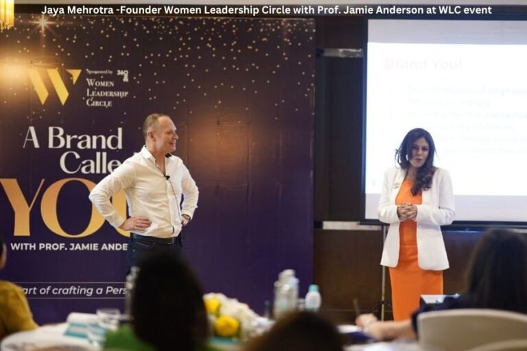 Jaya-Mehrotra-Founder-Women-Leadership-Circle-with-Prof.-Jamie-Anderson-at-WLC-event